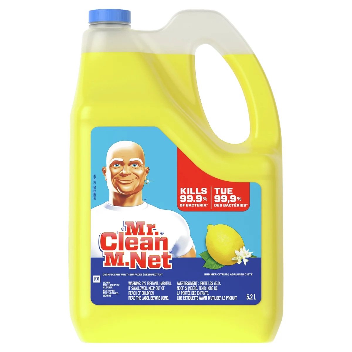 MR CLEAN SUMMER CITRUS CLEANER 5.2 LT