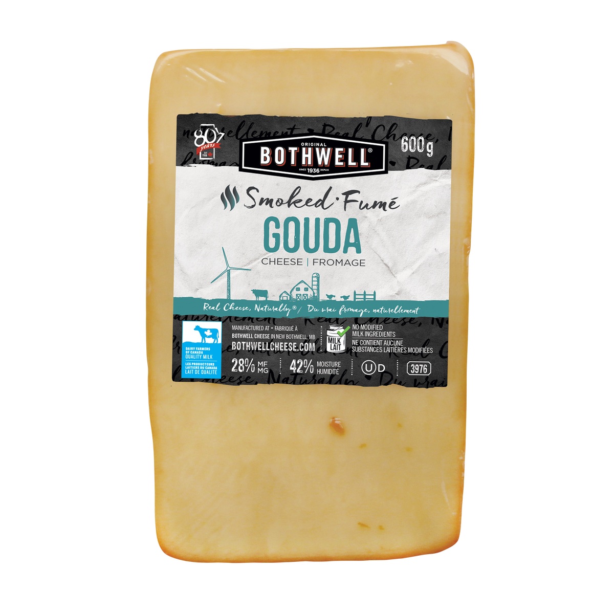 BOTHWELL SMOKED GOUDA CHEESE 600G
