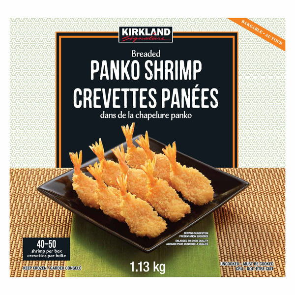 KIRKLAND SIGNATURE PANKO-BREADED SHRIMP 1.13 KG