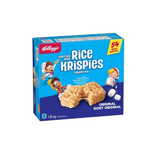 KELLOGG'S RICE KRISPIES SQUARES 54 CT