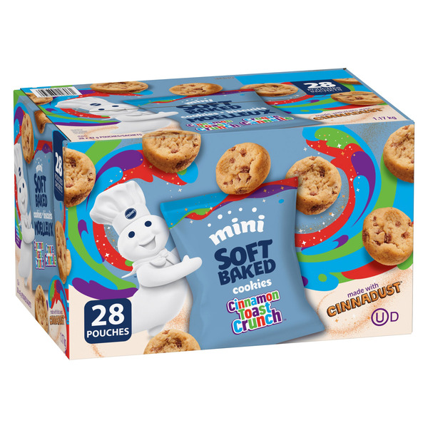 PILLSBURY CINNAMON TOAST CRUNCH SOFT COOKIES 28 X 42G