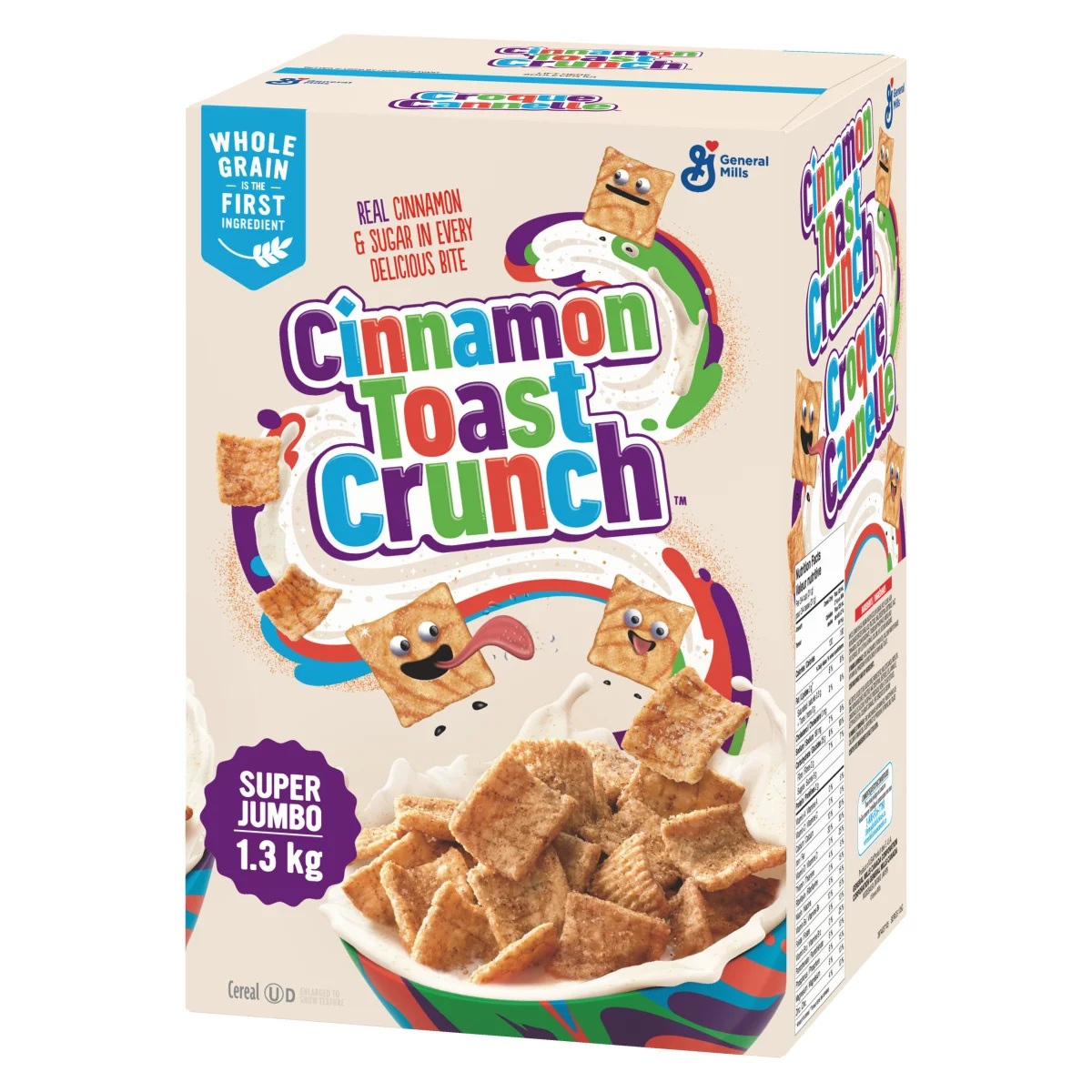 GEN MILLS CINNAMON TOAST CRUNCH CEREAL 1.3 KG