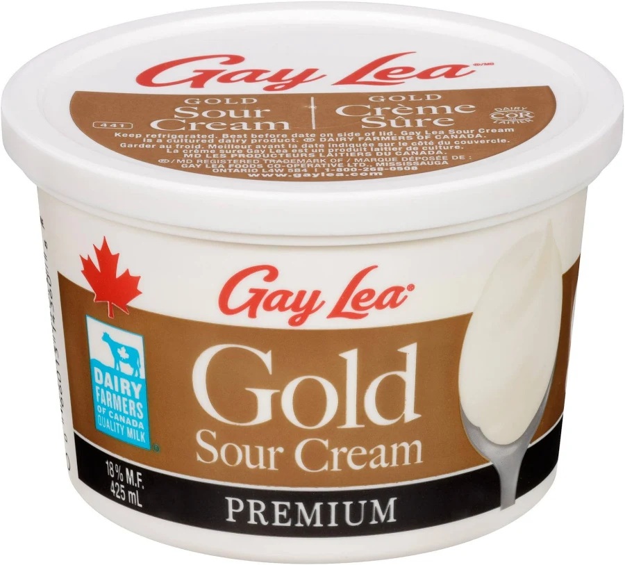GAY LEA GOLD SOUR CREAM 425 ML