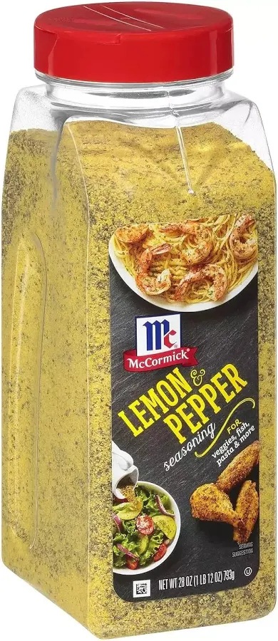 MCCORMICK LEMON PEPPER SEASONING 825GR