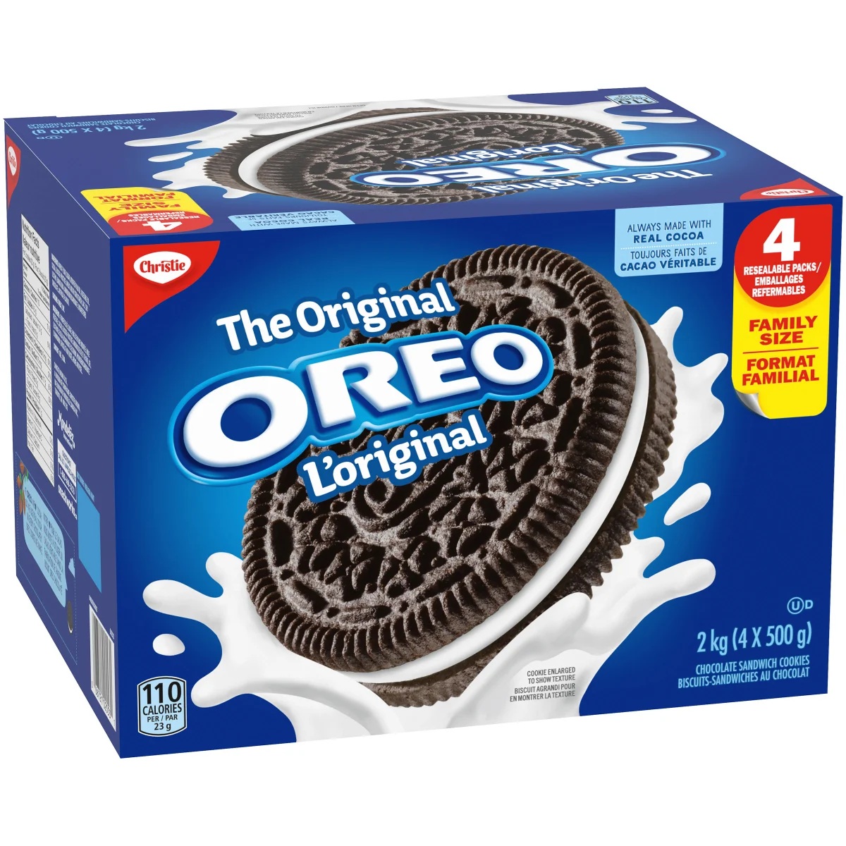 CHRISTIE OREO COOKIES 4 X 500G