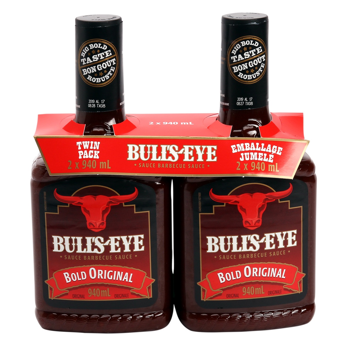 BULL'S-EYE BBQ SAUCE 2 X 940 ML