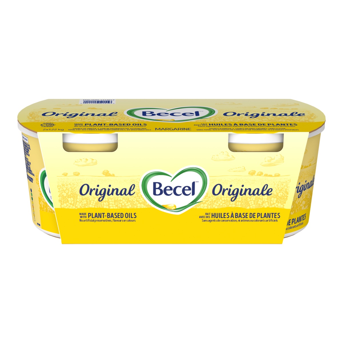 BECEL MARGARINE 2 X 1.22 KG