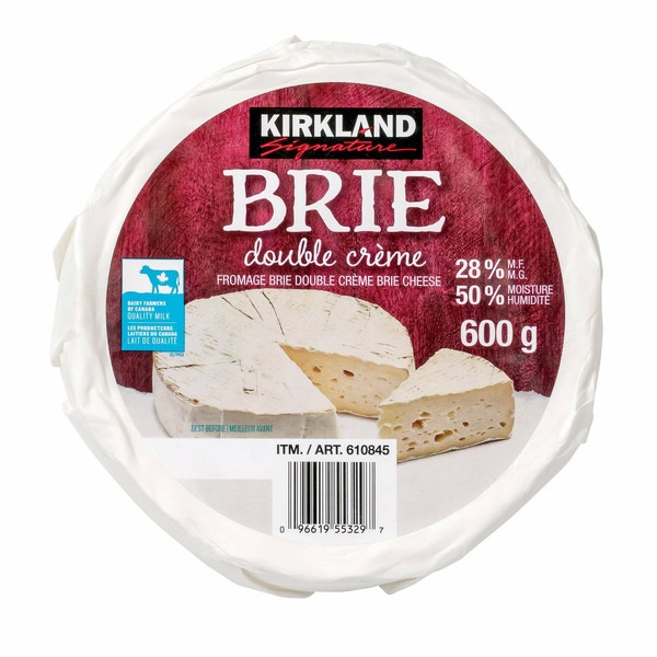 CHEESE BRIE DOUBLE CRM 600 GR