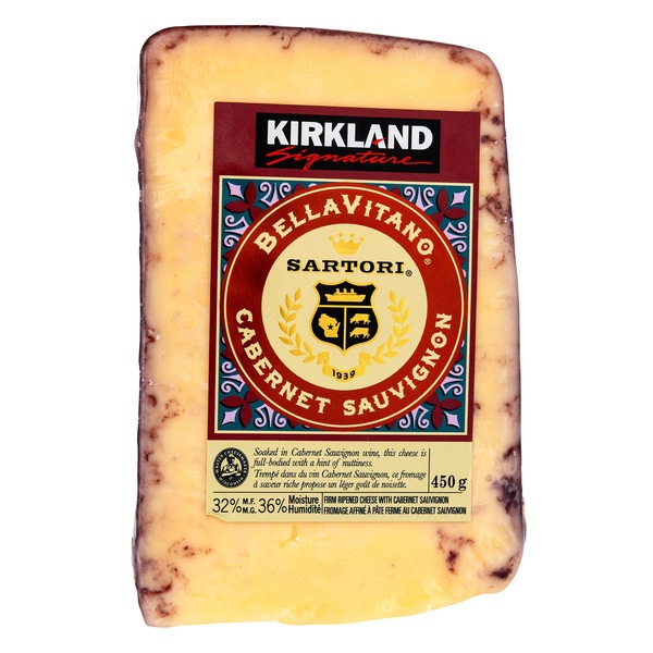 KIRKLAND BELLAVITANO CABERNET SAUVIGNON CHEESE 450 GR