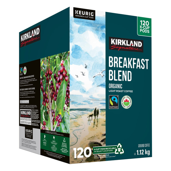 COFFEE K-CUPS BREAKFAST BLEND 120'S