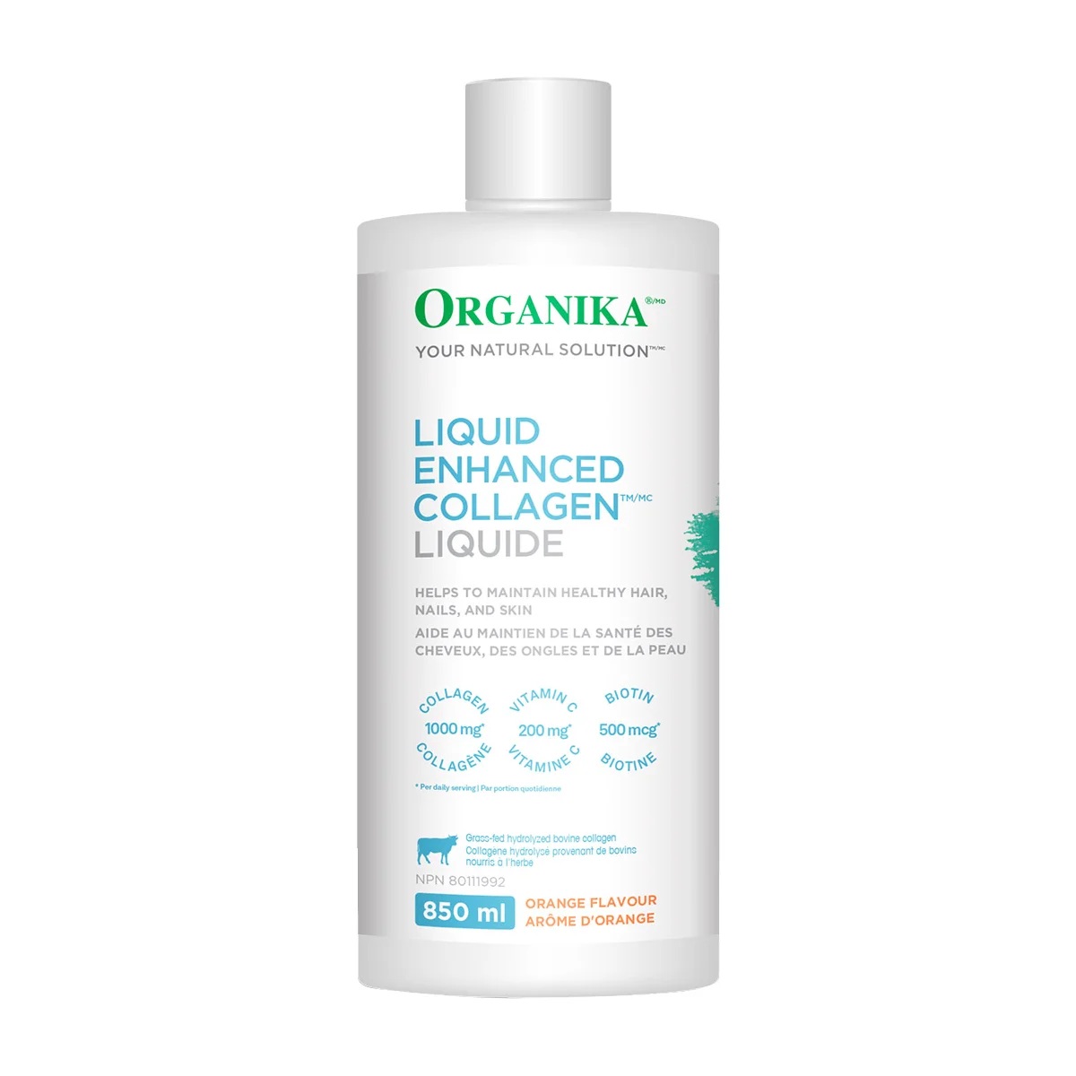 ORGANIKA COLLAGEN LIQUID 1 KG 850 ML