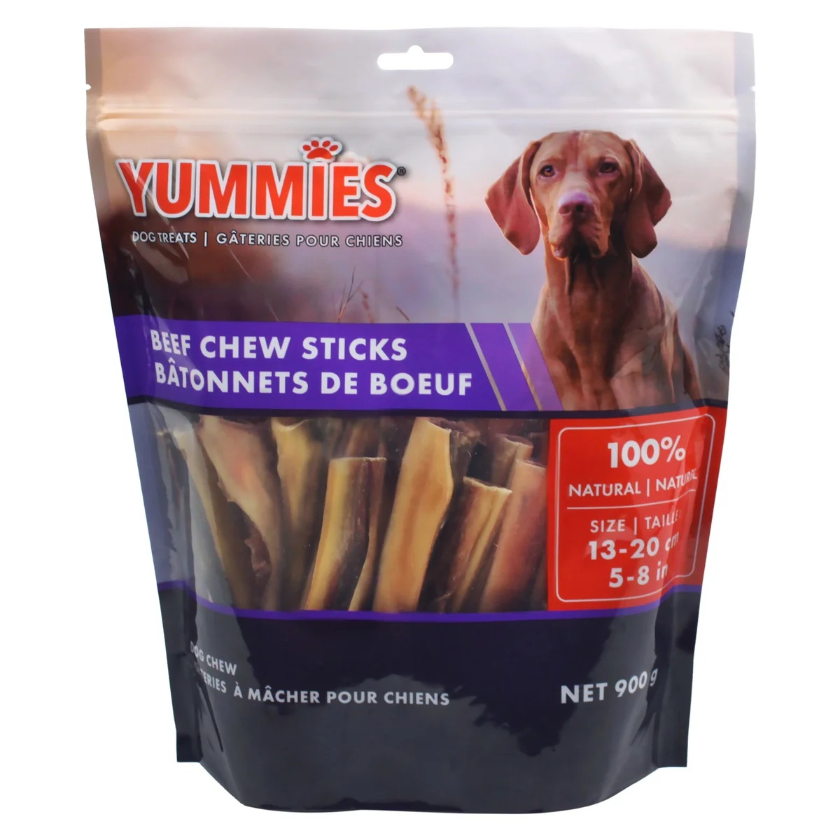 YUMMIES CHEW STICK DOG TREATS 900 GR