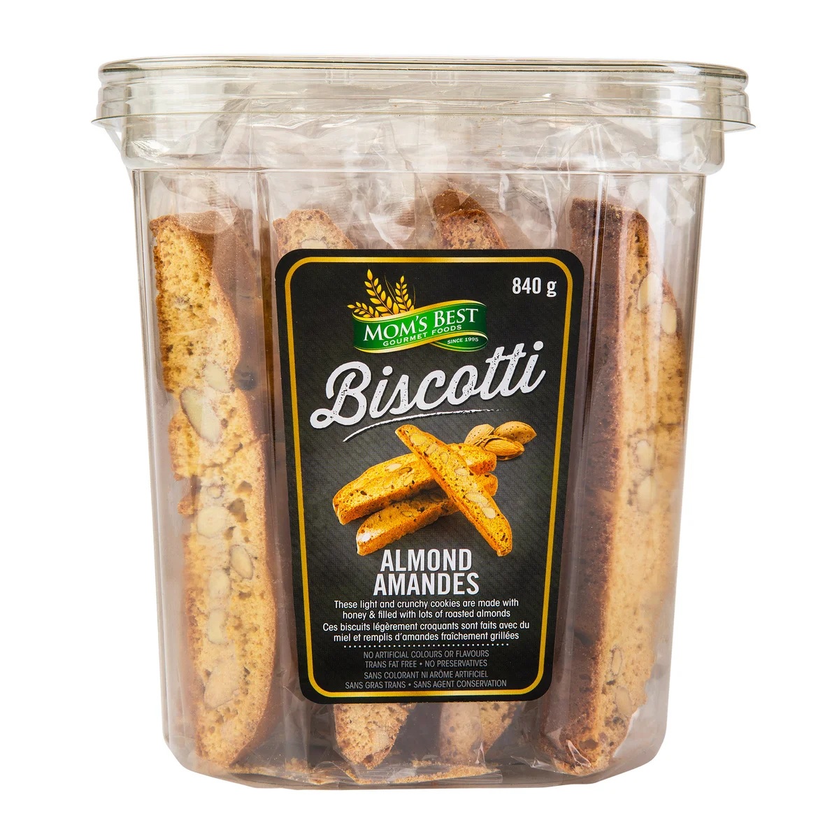 MOM'S ALMOND BISCOTTI 840 GR
