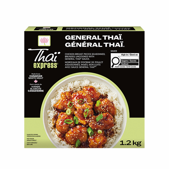 THAI EXPRESS GENERAL THAI CHICKEN BREAST PIECES 1.2KG