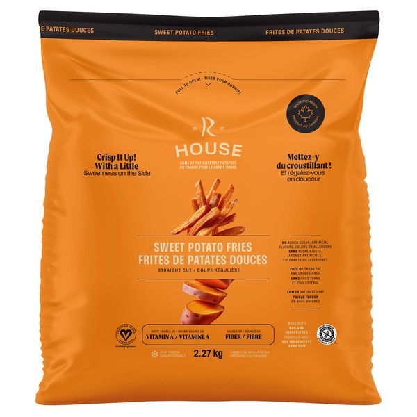 RUSSET HOUSE SWEET POTATO FRIES 2.27 KG
