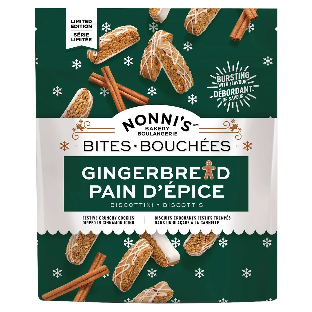 NONNI'S GINGERBREAD BISCOTTINI COOKIES 794g