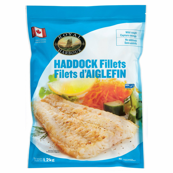 ROYAL HADDOCK FILLETS 1.2 KG