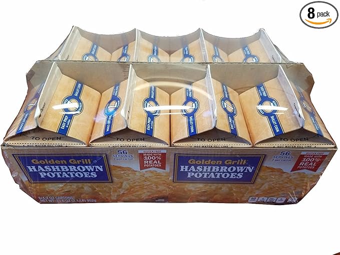 GOLD GRILL HASHBROWN MIX 8 X 119G