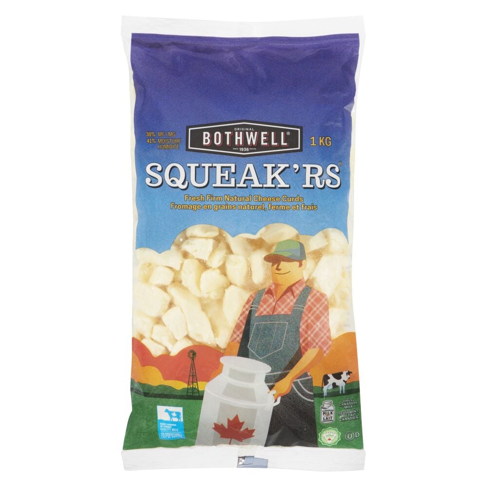 BOTHWELL SQUEAKERS CHEESE CURDS 1 KG