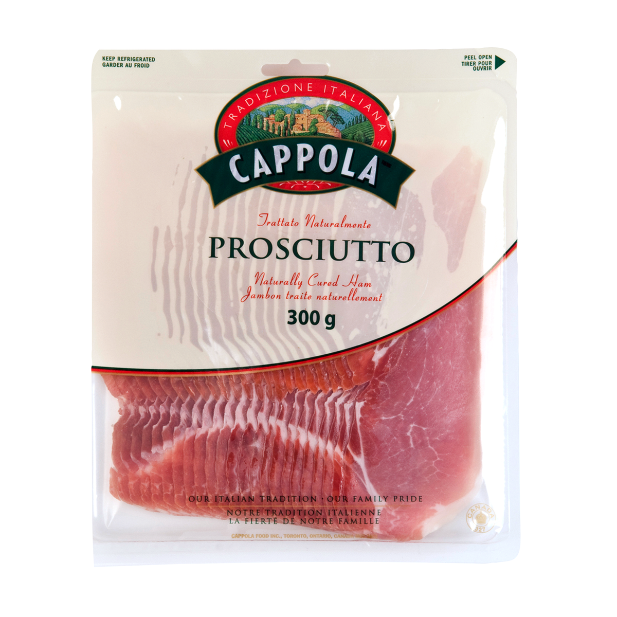 CAPPOLA SLICED PROSCUITTO 2 X 300 GR