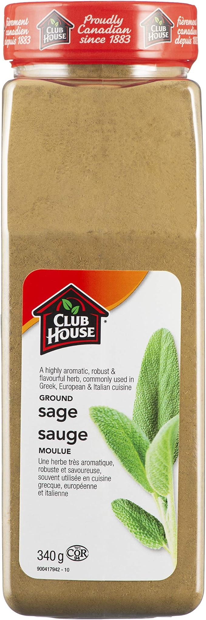 CLUBHOUSE GROUND SAGE 340 GR