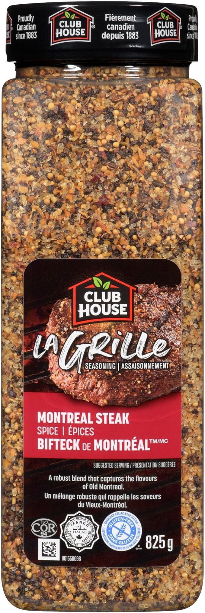 CLUBHOUSE MONTREAK STEAK SPICE 825 GR