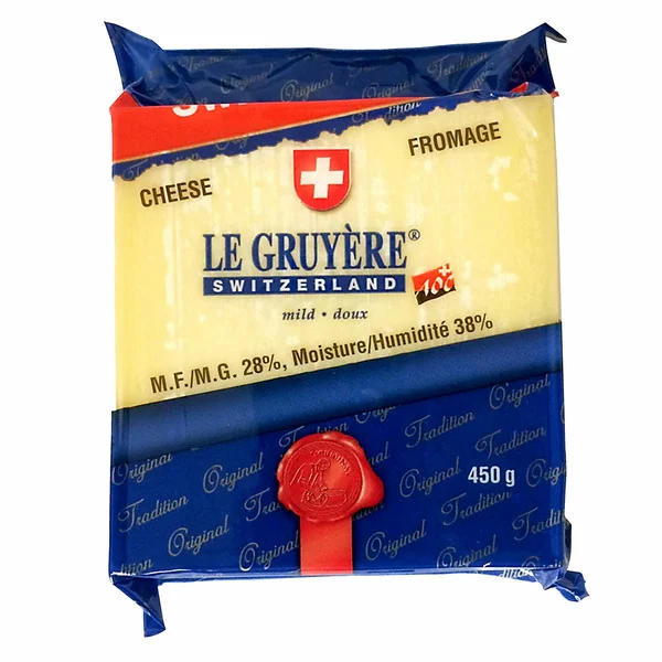 SWISS KNIGHT GRUYERE CHEESE 450 GR