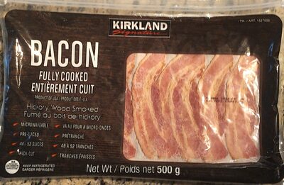 KIRKLAND HICK-SMOKED COOKED BACON 500 GR