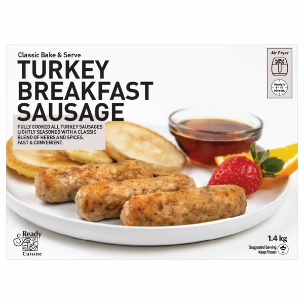 READY CUISINE TURKEY SAUSAGES 1.4 KG