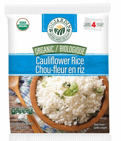 DUJARDIN ORGANIC CAULIFLOWER RICE 4 X 500 G