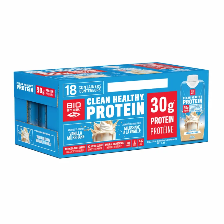 BIOSTEEL VANILLA PROTEIN SHAKE 18 X 325ML
