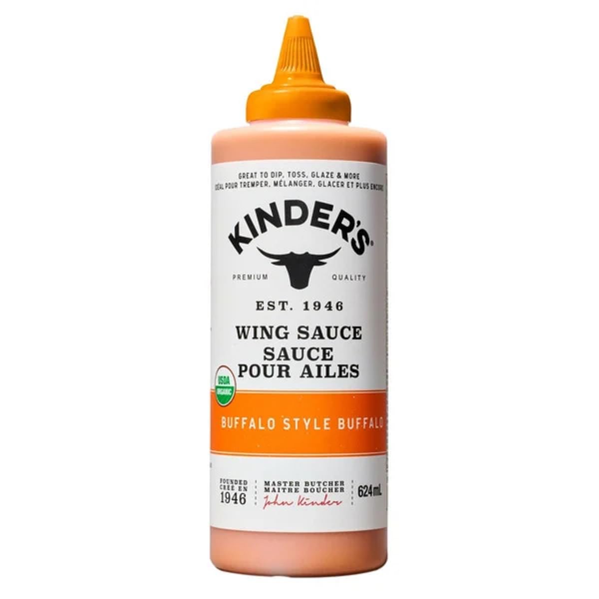 KINDER'S BUTTERY BUFFALO CHICKEN WING SAUCE 624ML