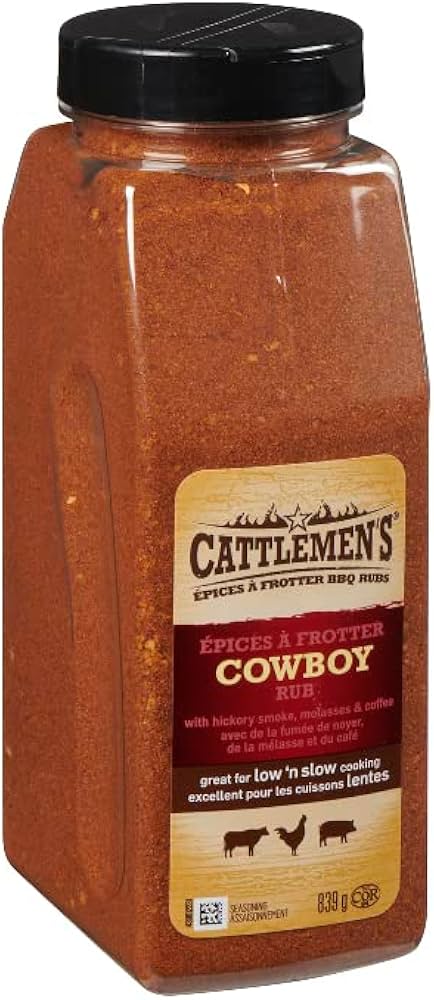 CATTLEMAN'S COWBOY RUB SEASONING 839 GR