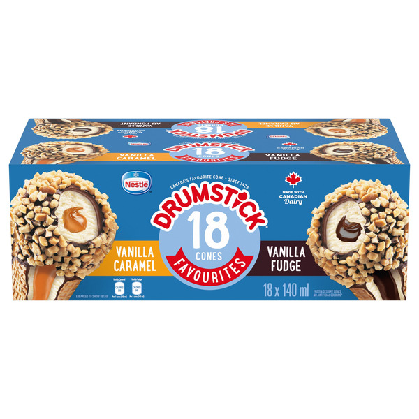 NESTLÉ ICE CREAM DRUMSTICK 18'S BOX