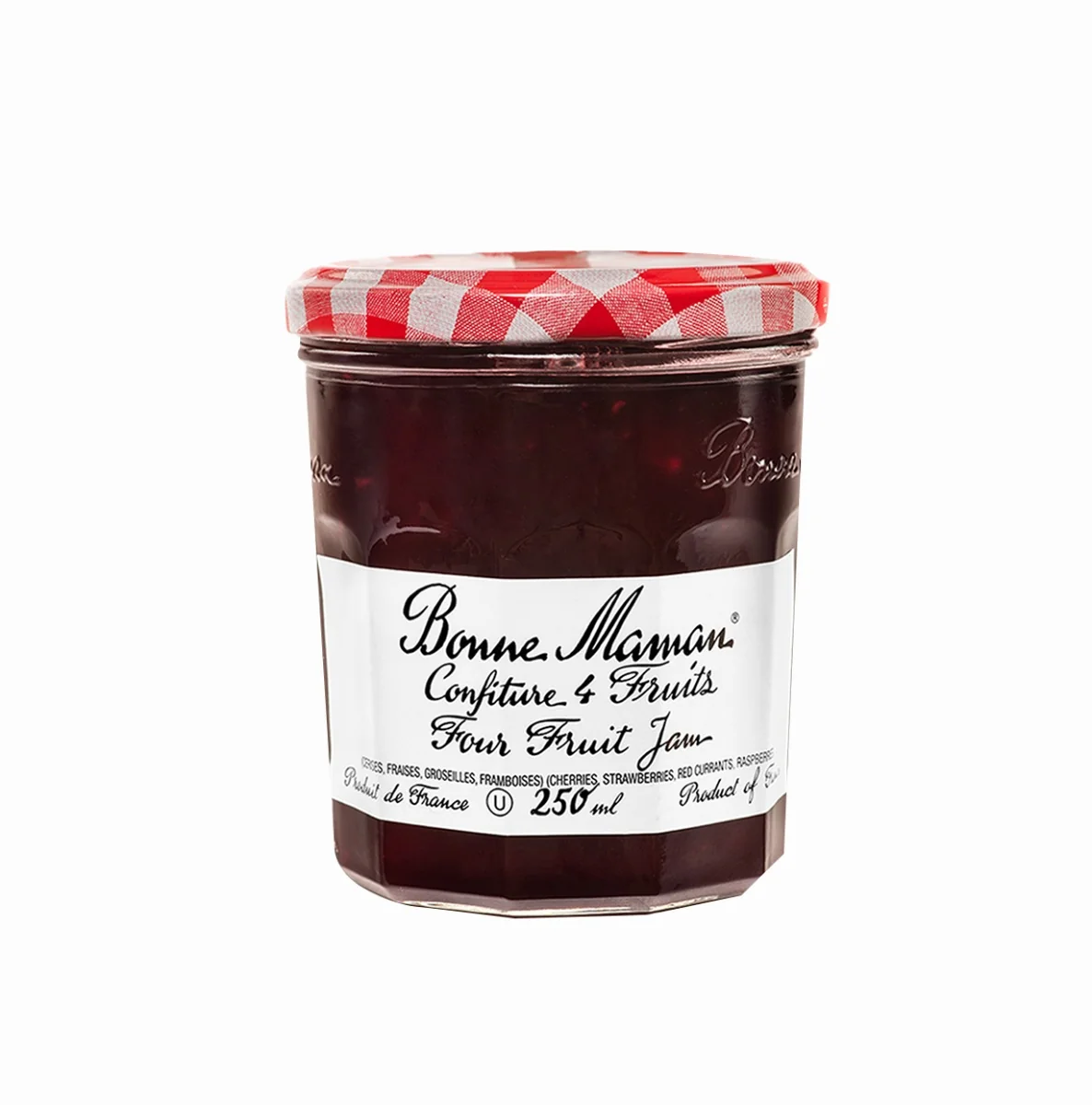 BONNE MAMAN FOUR FRUIT JAM 250 ML