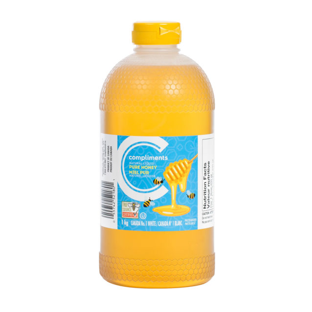 COMPLIMENTS LIQUID SQUEEZE HONEY 1 KG