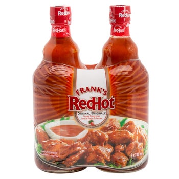 FRANKS RED HOT SAUCE 2 X 740 ML