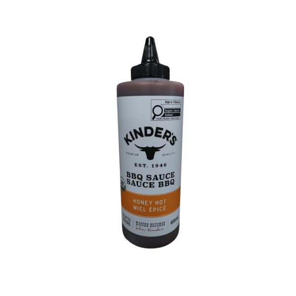KINDER'S HONEY HOT BBQ SAUCE 630ML