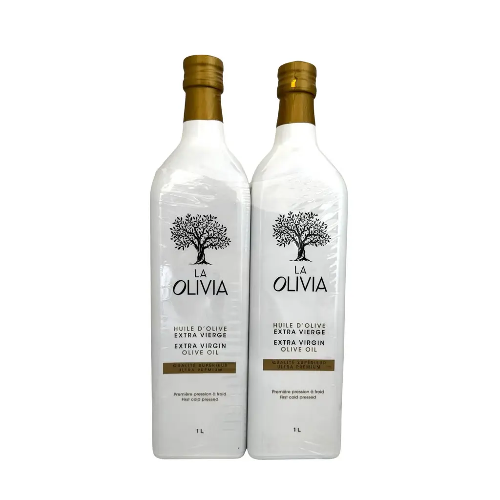 LA OLIVIA EXTRA VIRGIN ORGANIC OLIVE OIL 2 X 1 L