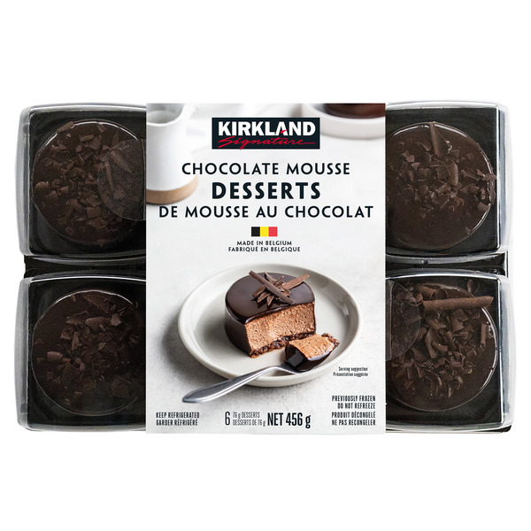 KIRKLAND CHOCOLATE MOUSSE 6 x 76G