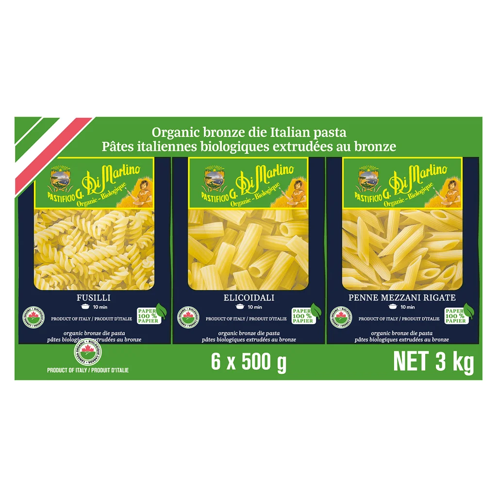 DI MARTINO VARIETY ITALIAN PASTA 6 X 500G