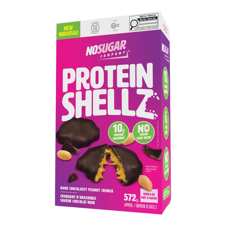 NO SUGAR COMPANY KETO PEANUT CRUNCH PROTEIN SHELLZ 475 GR