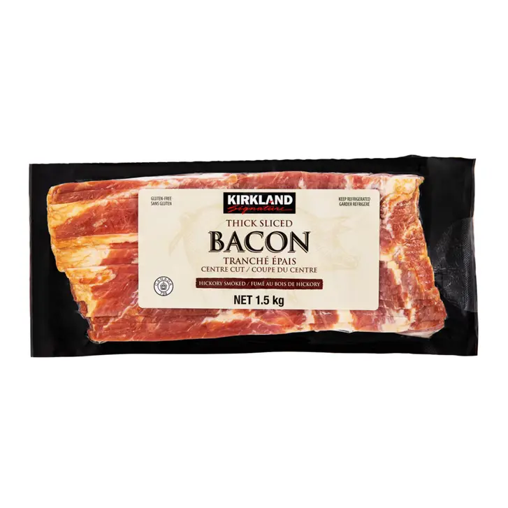 KIRKLAND SIGNATURE THICK SLICED BACON 2 X 750G
