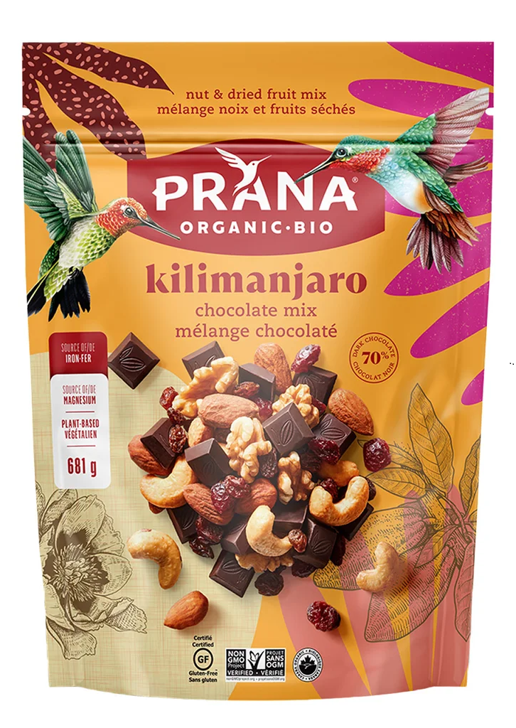 PRANA KILIMANJARO DARK CHOCOLATE TRAIL MIX 681 GR