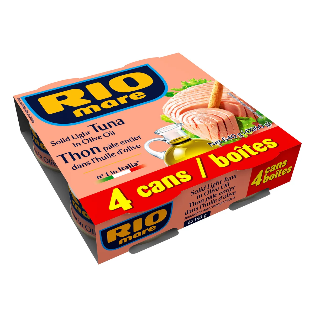 RIO MARE TUNA IN OLIVE OIL 4 X 160 GR