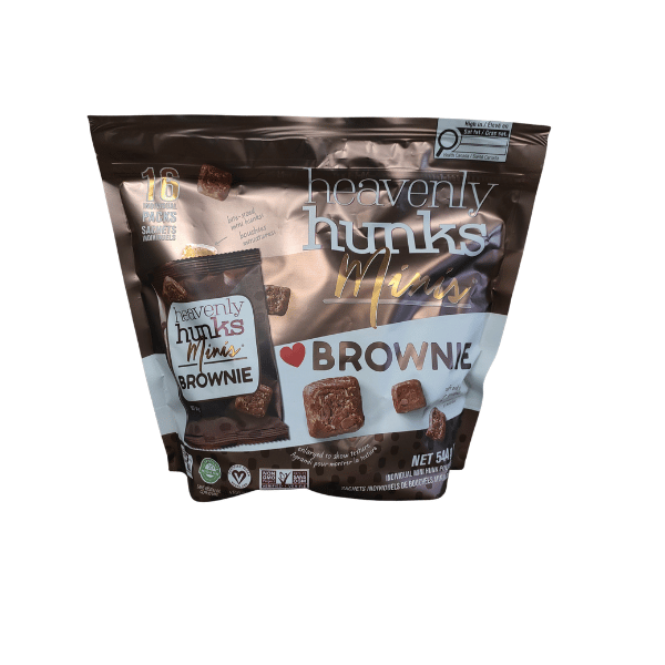 E&C'S DOUBLE CHOCOLATE HEAVENLY HUNK MINIS 544 GR
