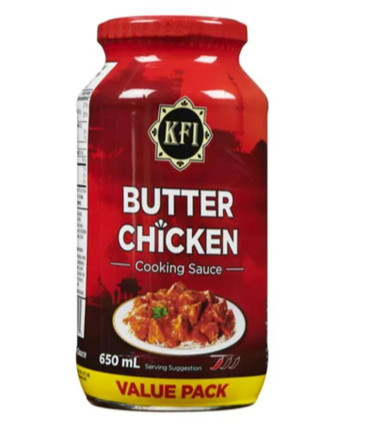 KFI BUTTER CHICKEN SAUCE 2 X 650 ML