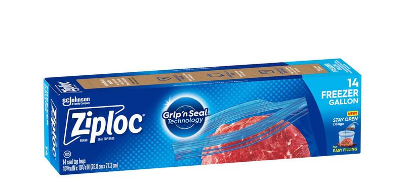ZIPLOC LARGE FREEZER BAGS 3 X 50'S