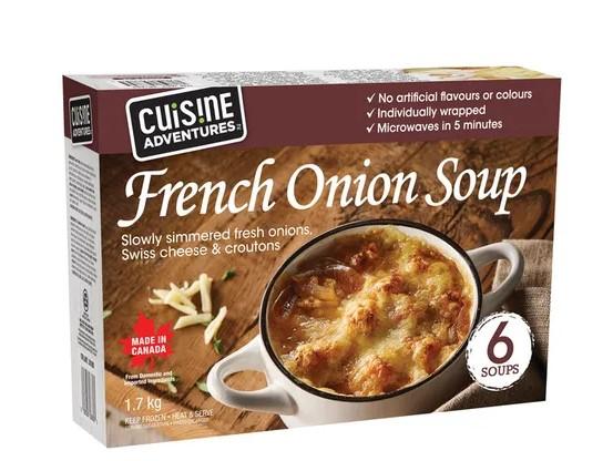 CUISINE ADVENTURES FRENCH ONION SOUP 6 X 285G