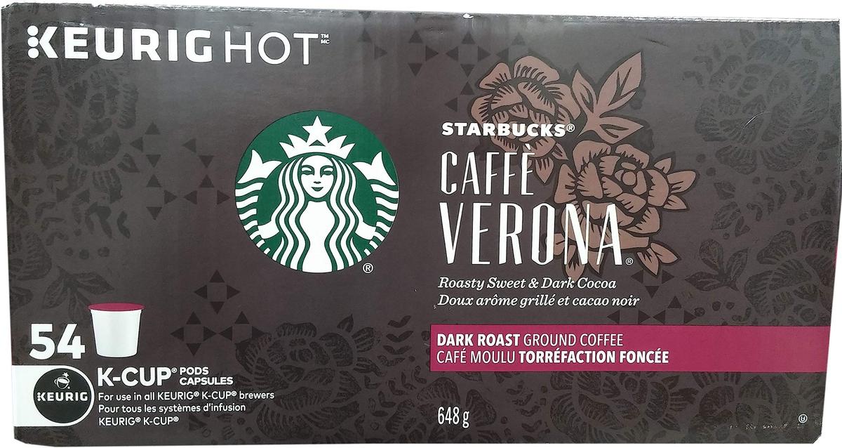 STARBUCK'S COFFEE K-CUPS 54'S